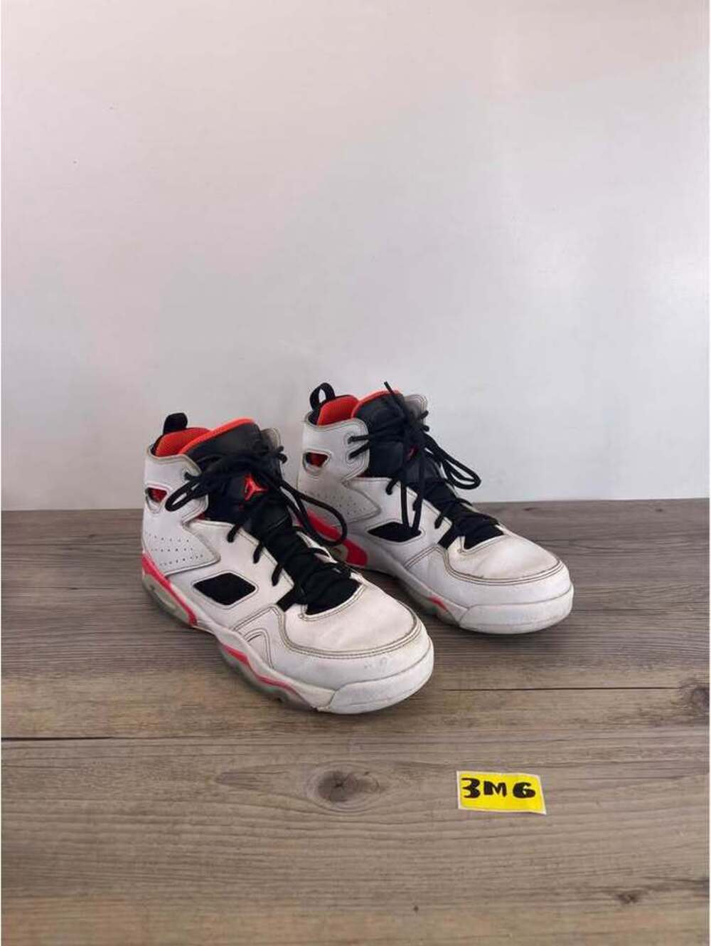 Jordan Flight Club 91 White Infrared Black DM1685-106 Youth Size 6Y